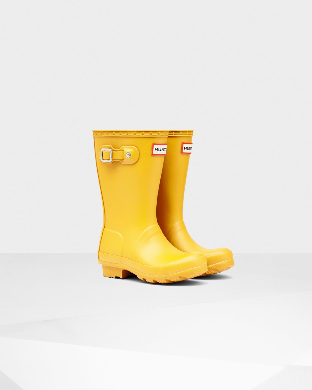 Hunter Niños Original Big - Botas de Lluvia Amarillo - 046-NTGEFH